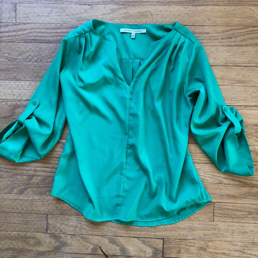 Stitch Fix Green Collective Concepts top